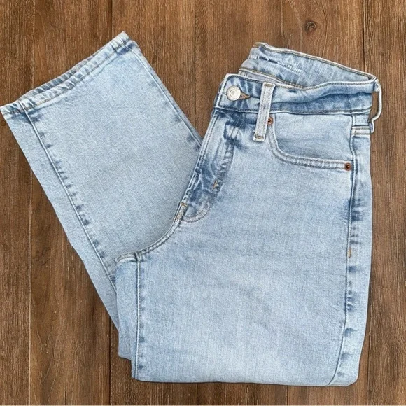 Old Navy High Rise OG Loose Jean Women’s 0 Curvy Straight Leg - Picture 3 of 10